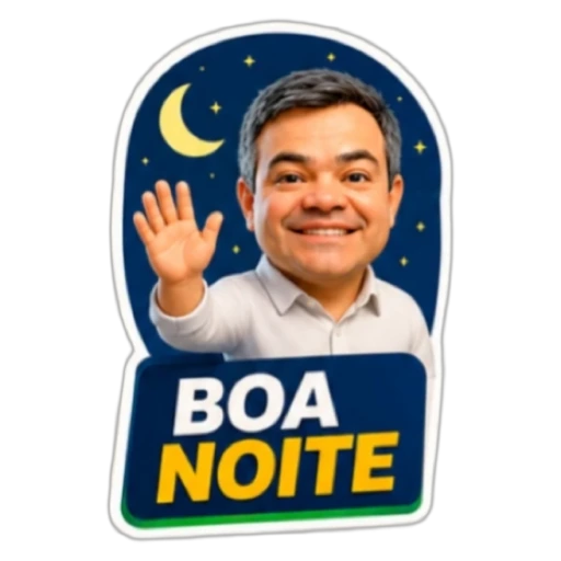 Figurinha do Dr. Lucas 55255: Boa noite