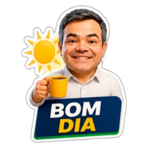 Figurinha do Dr. Lucas 55255: Bom dia