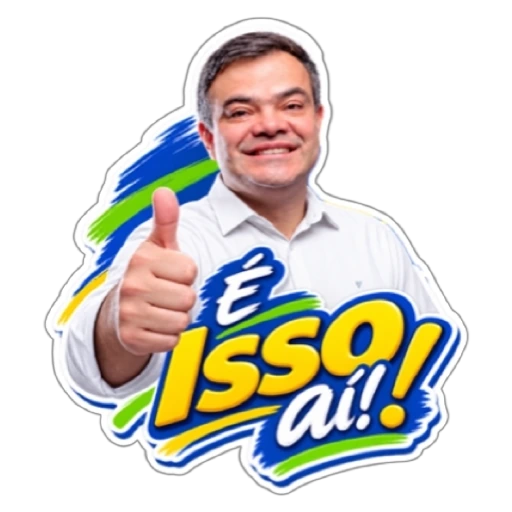 Figurinha do Dr. Lucas 55255: É isso aí!