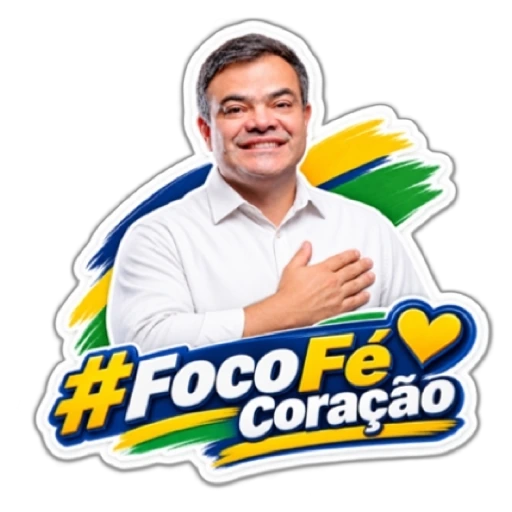 Figurinha do Dr. Lucas 55255: #FocoFéCoração