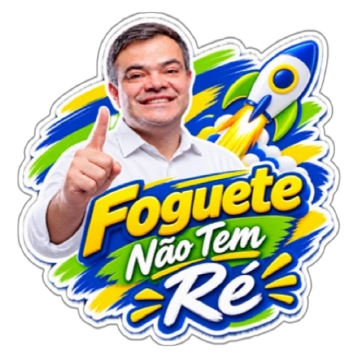 Figurinha do Dr. Lucas 55255: Foguete não tem ré